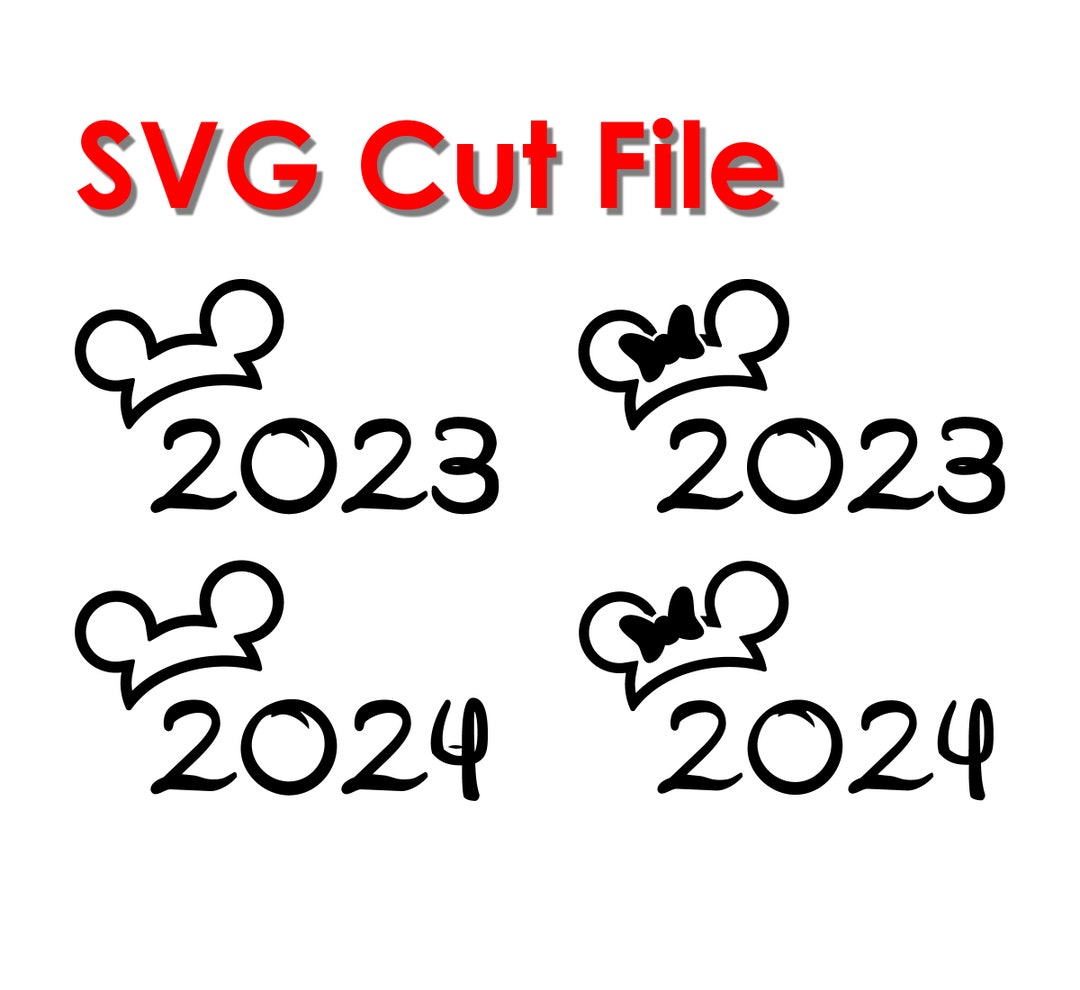 SVG Cut File Mickey Minnie Ears 2023 2024 Etsy svg-cut-file-mickey-minnie-ears-2023-2024-etsy