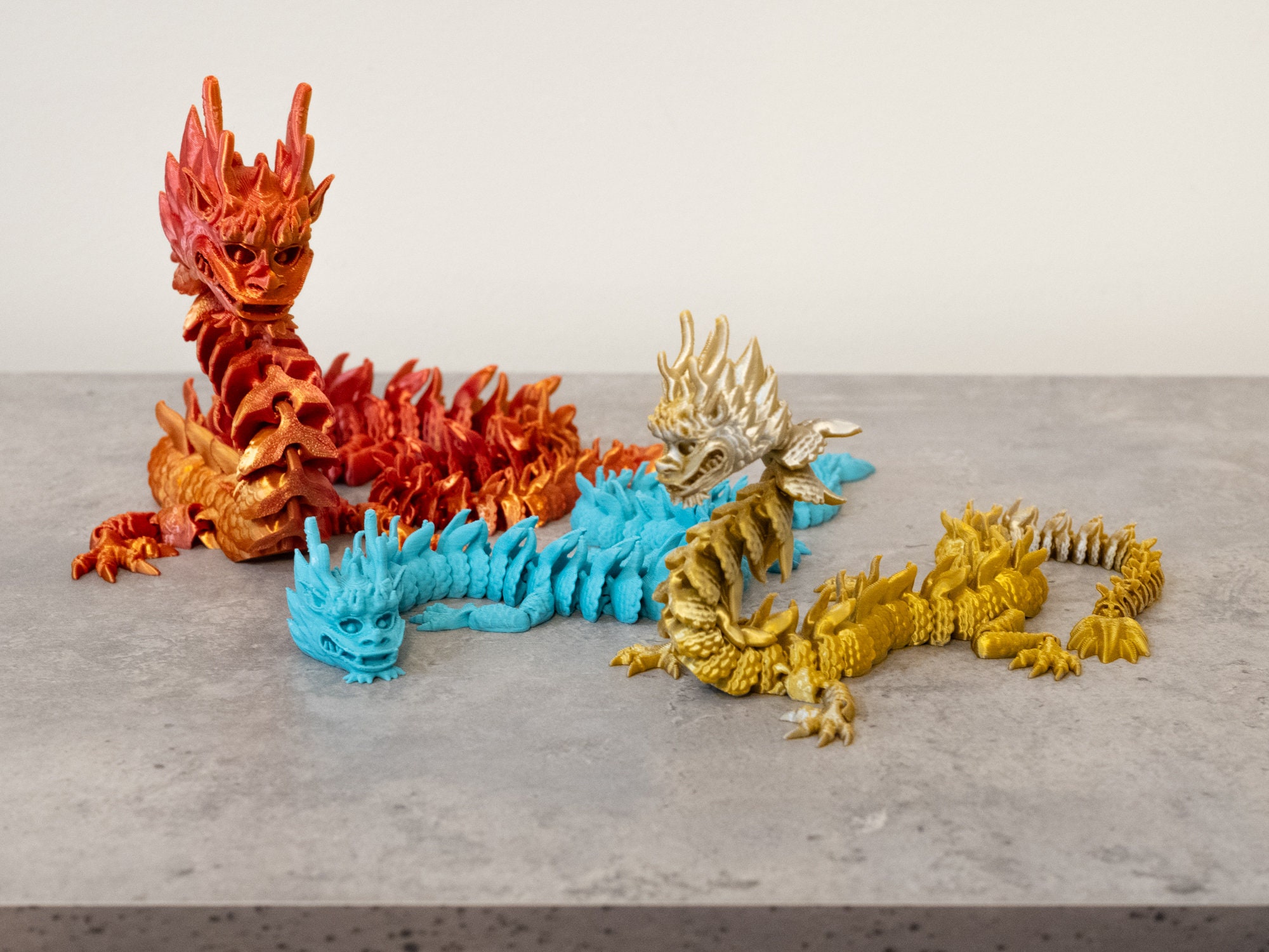 Awesome 3D Printed Imperial Dragon by Flexi Factory - Etsy