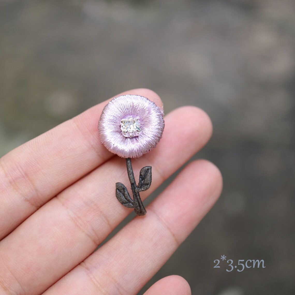 3pcs/lot flower Patches for clothing Sew on sequin applique Etsy