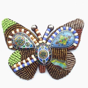 1pc colorful butterfly Handmade rhinestone beaded Patches for clothing Sew on sequin applique animals embroidery parches for shoes hat bag