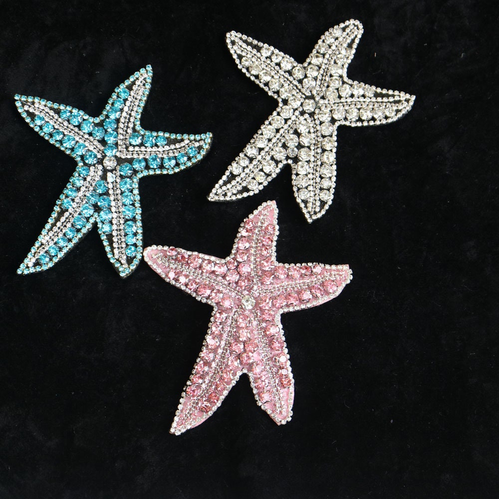 Hand Pailletten Nailed Kralen Kwallen Patch voor DIY naaien op Kleding Tas Schoenen Pak Hand Account Accessoires sieren 2 stuk