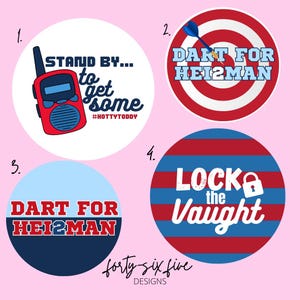 2024 Ole Miss Game Day Buttons