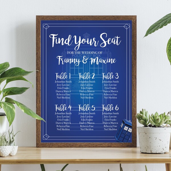 Travel Inspired Seating Chart Etsy