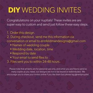 DIY Printable Love is Love Pride Rainbow Wedding Invitation Save The Date RSVP Same Sex Marriage Gay Lesbian LGBT Leaf Flower Nature image 9
