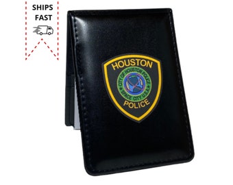 Houston Police Notebook, Police Gift, Customized Police Notepad, Houston Police Gift, Police Academy Graduation Gift, Police Gift For Him