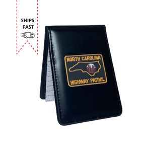 North Carolina Highway Patrol Notebook, Police Notepad, State Trooper Gift, Police Graduation Gift, North Carolina Highway Patrol,