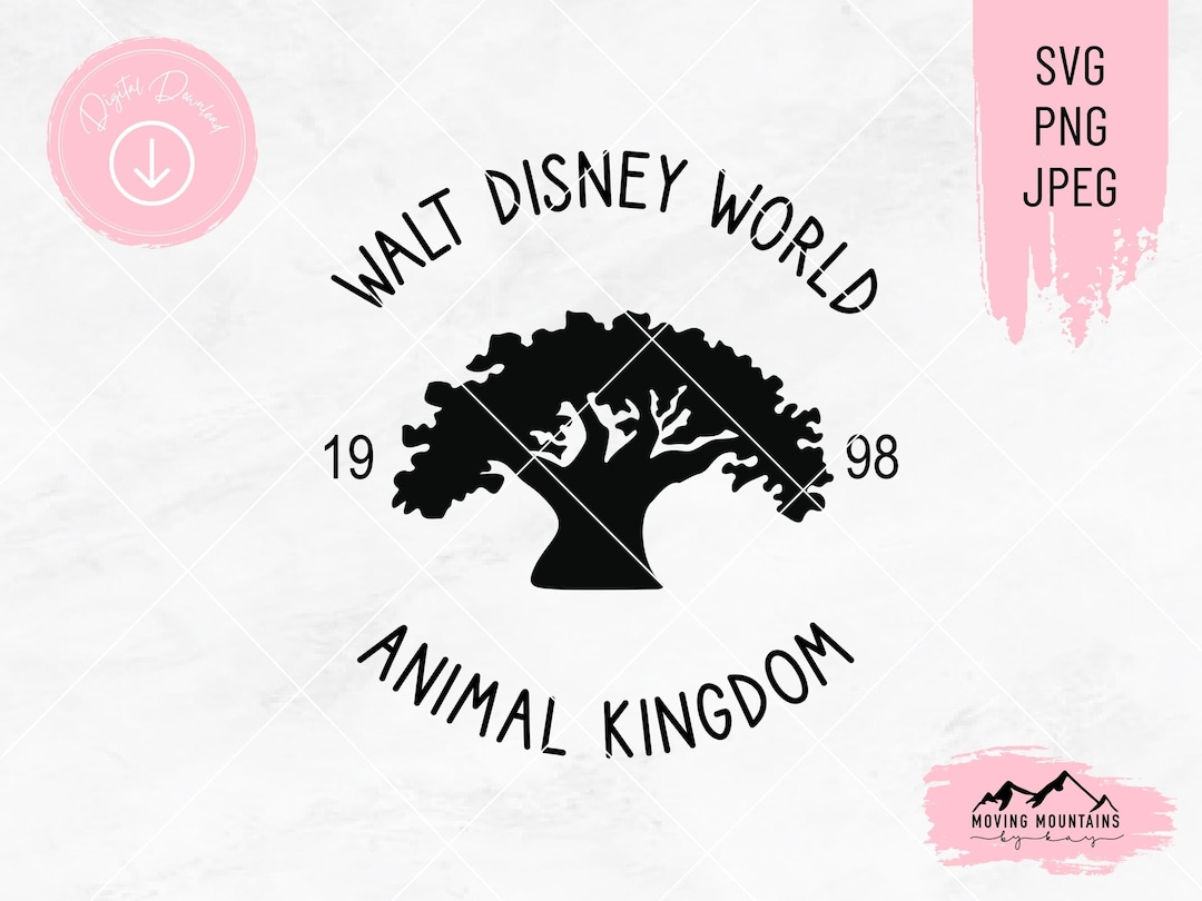 Animal Kingdom Inspired Design - Svg, Png, Jpeg - for Cricut/cutting ...