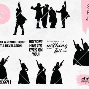 Hamilton Vol 2 Design Bundle - svg, png, jpeg - for Cricut/Cutting Machines DIGITAL DOWNLOAD