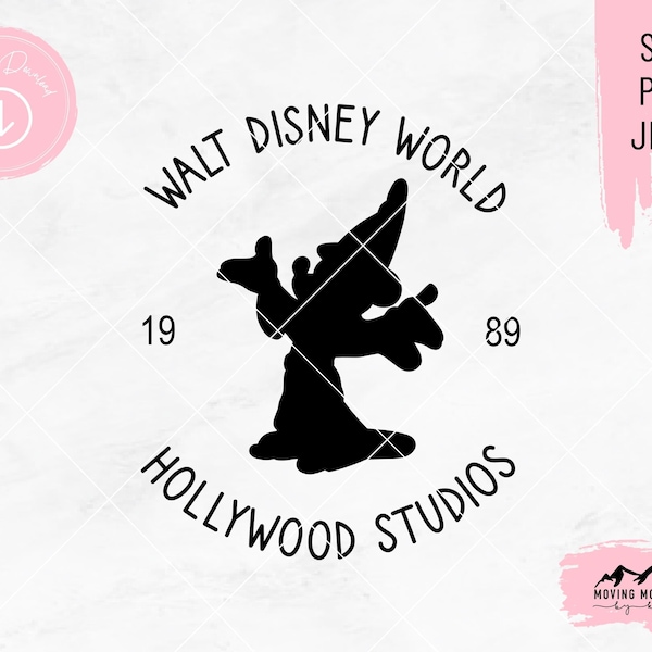 Hollywood Studios Inspired Design - svg, png, jpeg - for Cricut/Cutting Machines DIGITAL DOWNLOAD