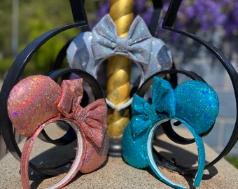 Holographic Sequin Ears