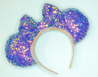 Mermaid Iridescent Sequin Ears