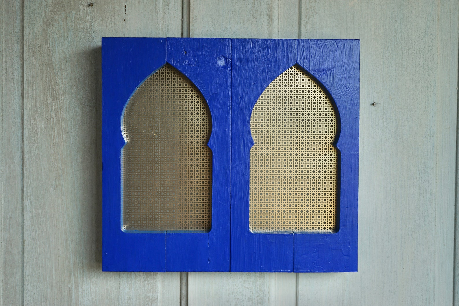 Moroccan Decor Moroccan Wall Art Cobalt Blue Earring Etsy