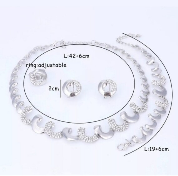 4-Pc.Twisted Chain Jewelry Set - image 3