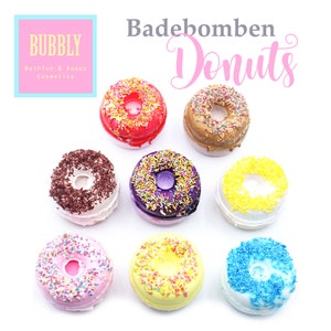 BUBBLY Bath Donuts XXL - Giant bath bombs for your bathing experience