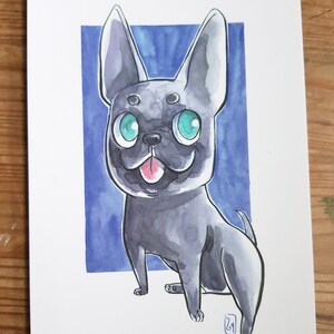 Postal – Frenchie Amigável