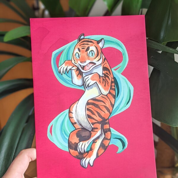 Medium Print – Tiger