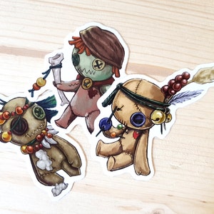 Vinyl Sticker Set – Voodoolz