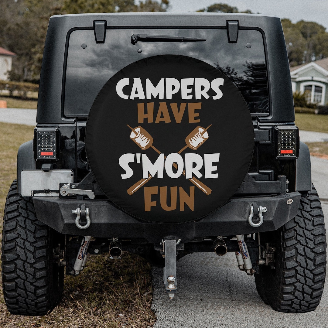 Funny Camper Spare Tire Covers