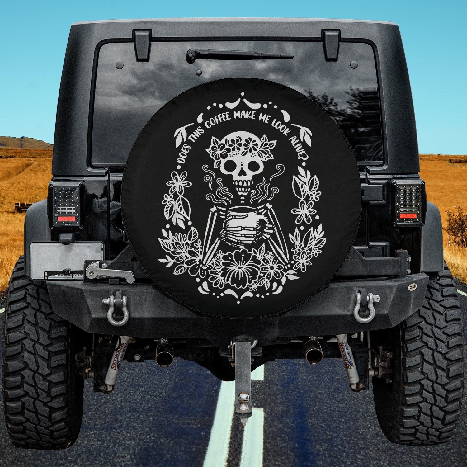 Spare Tire Cover for a Jeep Wrangler Etsy