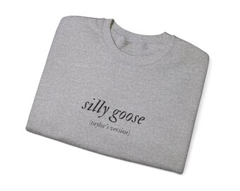 Sweat-shirt ras du cou Silly Goose (version Taylor)