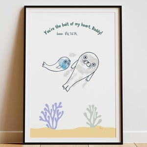 Dad hand print craft, daddy fishing memory, personalized dadgift printables, fathers day art keepsake gift, papa birthday footprint present