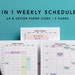 see more listings in the Weekly Planners section