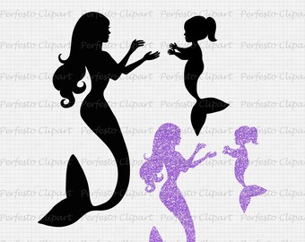 Download Baby Mermaid Svg Etsy