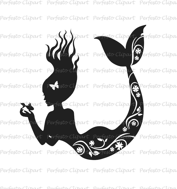 Free Free 61 Silhouette Free Mermaid Svg SVG PNG EPS DXF File