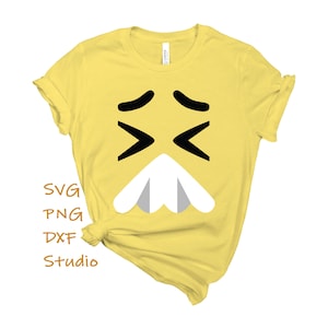 Niesendes Gesicht Emoji svg, Png, Dxf, niesendes Emoji svg, Abdeckung Ihren Husten Emoji svg, Quarantäne-Geburtstag Emoji, Cricut, Silhouette