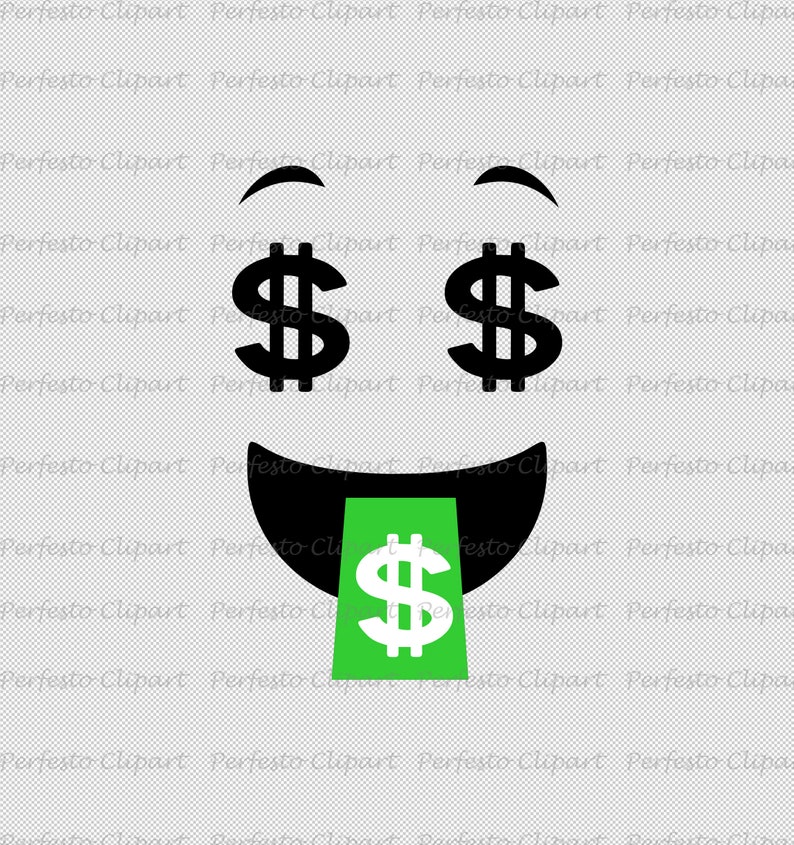 Download Money Emoji SVG PNG Money Face Emoji DIY Birthday Shirt | Etsy