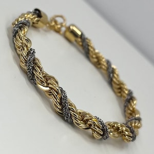 Vintage Rope Chain Small Bracelet - Etsy Singapore