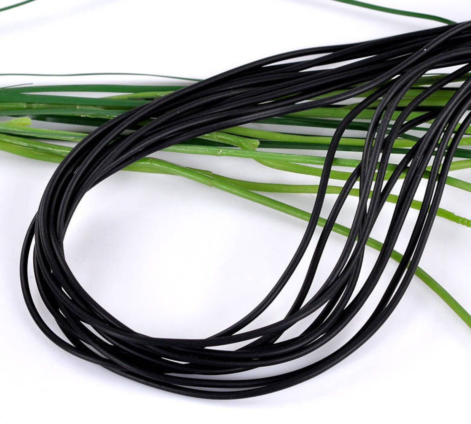Full Buna Cord Black Rubber 2 mm 10 m Etsy