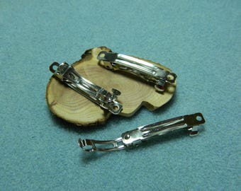 set 5-hair clips hair decorating 39x9mm