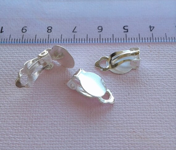 10mm,lot,clip bronze earring,not pierced,collage image glass,cabochon stone,supply DIY haberdashery,vintage gothic boheme
