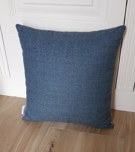 Coussins Bleu Canard Et Gris