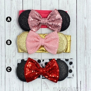 Baby Girl  Mouse Headband | Mrs Mouse Headband | Toddler Mouse Ears Headband