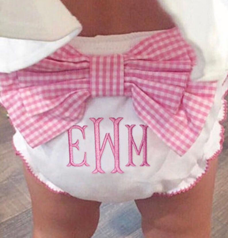 Ruffled Baby Bloomers Bow Back Bloomers Baby Girl Bloomers Etsy UK