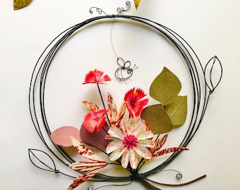 Flower crown Decorative crown Poetic crown Paper flower crown