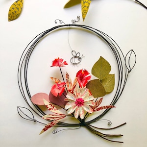 Flower crown Decorative crown Poetic crown Paper flower crown