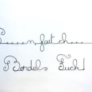 Curse Swear Word Wireframe Writing Wireframe Phrase Wireframe Quote Wireframe Wall Decor