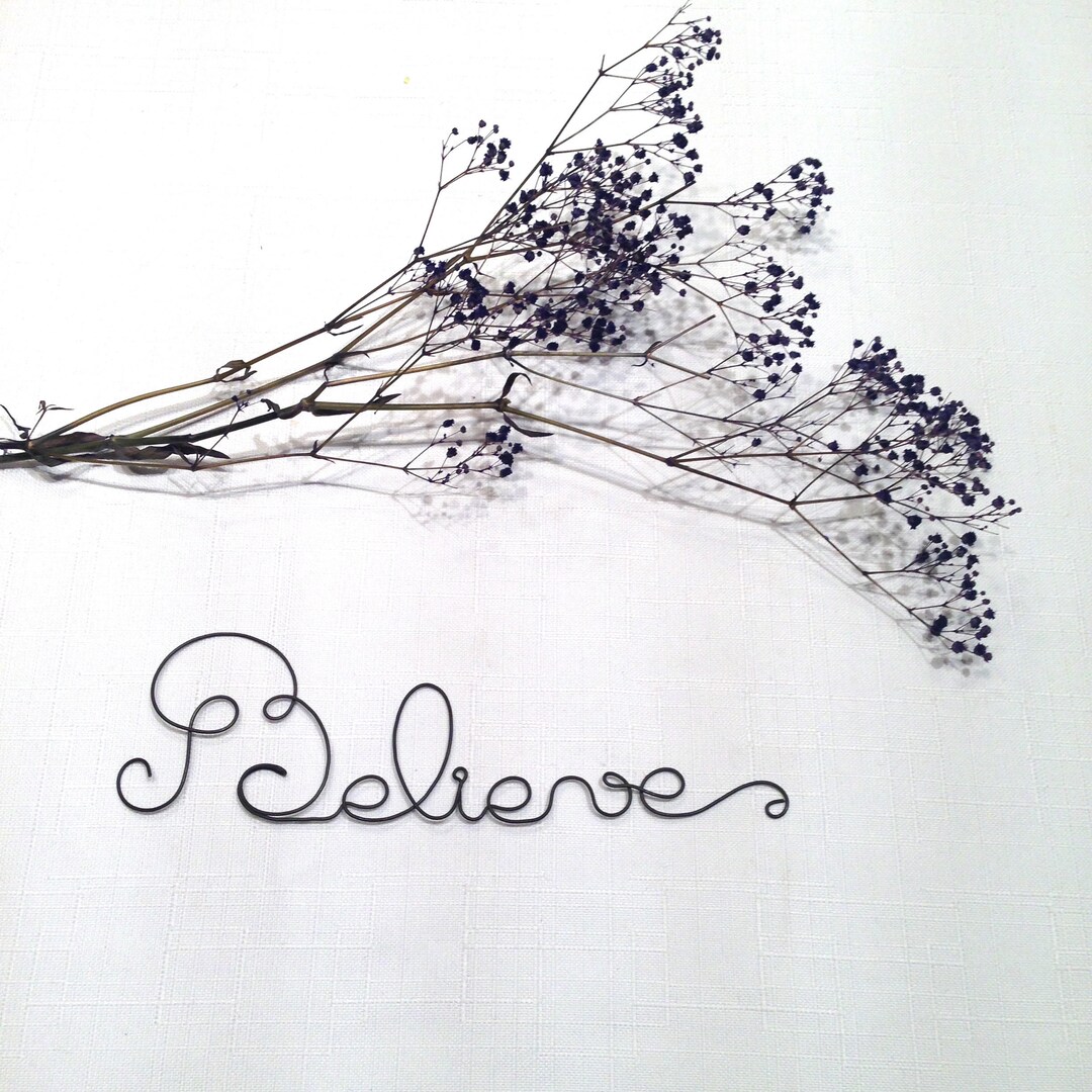 Wire Write String Word Wire Writing Wire, Wire, Wire, Wall Quote Sentence Wire - Etsy