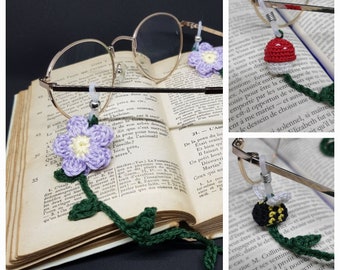 fairy cottage style glasses chain