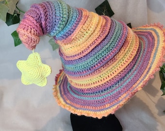 crochet fairy hat