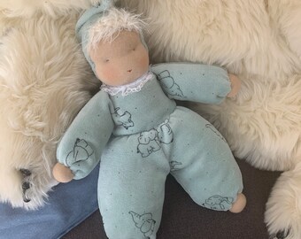 Waldorf-style doll, baby doll, first doll, 29 cm, Schlamperle
