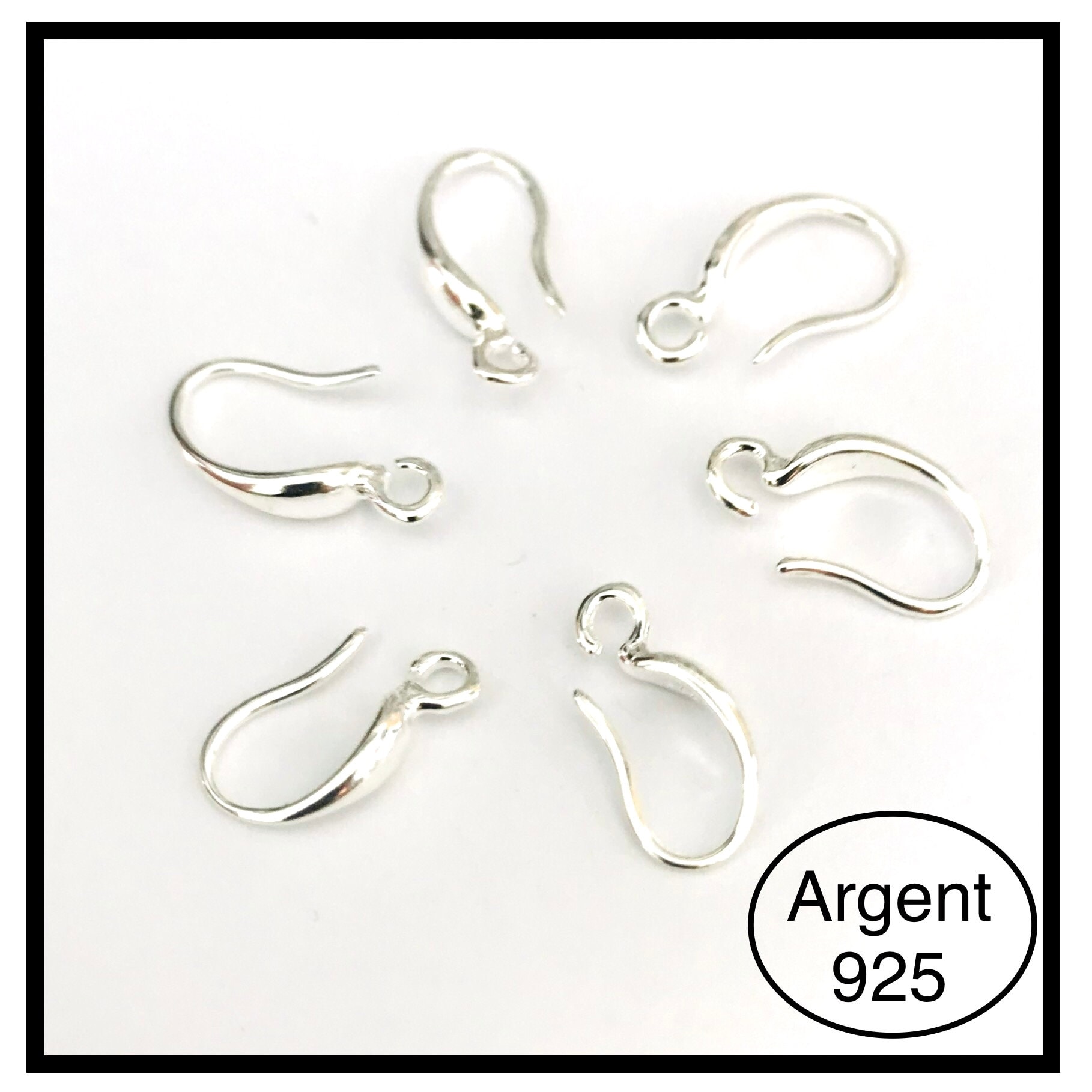 Boucles D'oreilles Dormeuses Cœur Et Infini - Argent Sterling 925 Pour Filles Et Femmes