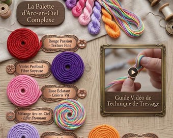 nylon thread, macrame, shamballa