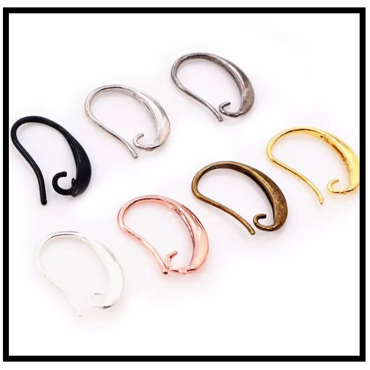 Hypoallergenic Earring Hooks, Rose Gold Plated Earring Wire, Steel