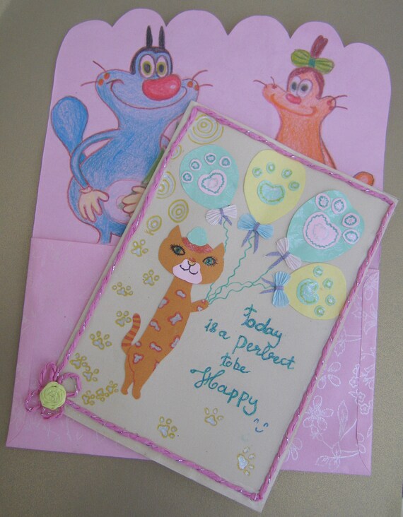 Carte Danniversaire Chat Et Humour Cartes Postales En Ligne Anniversaire Animaux