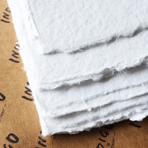 Artway Indigo Handmade 100% Cotton Rag Paper Packs - 350gsm Mid Texture