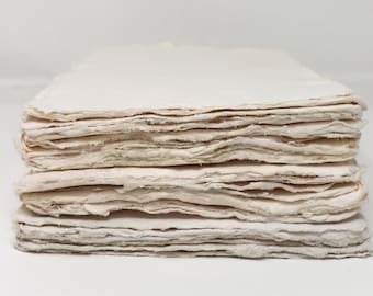 Artway INDIGO Handmade 100% Cotton-Rag Paper Packs - 500gsm Mid Texture - Vegan
